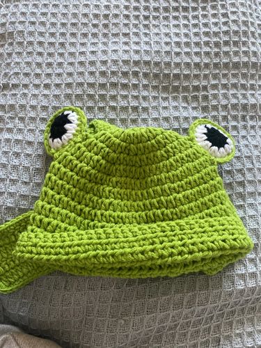 0-12 Months Frog Crochet Pattern Baby Beanie + Bloomer Set photo review