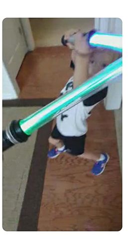 Retractable 7-Color LED Lightsaber for Kids and Adults photo review