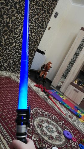 Darth Maul Doppelklingen-Lichtschwert Star Wars Spielzeug für Kinder photo review