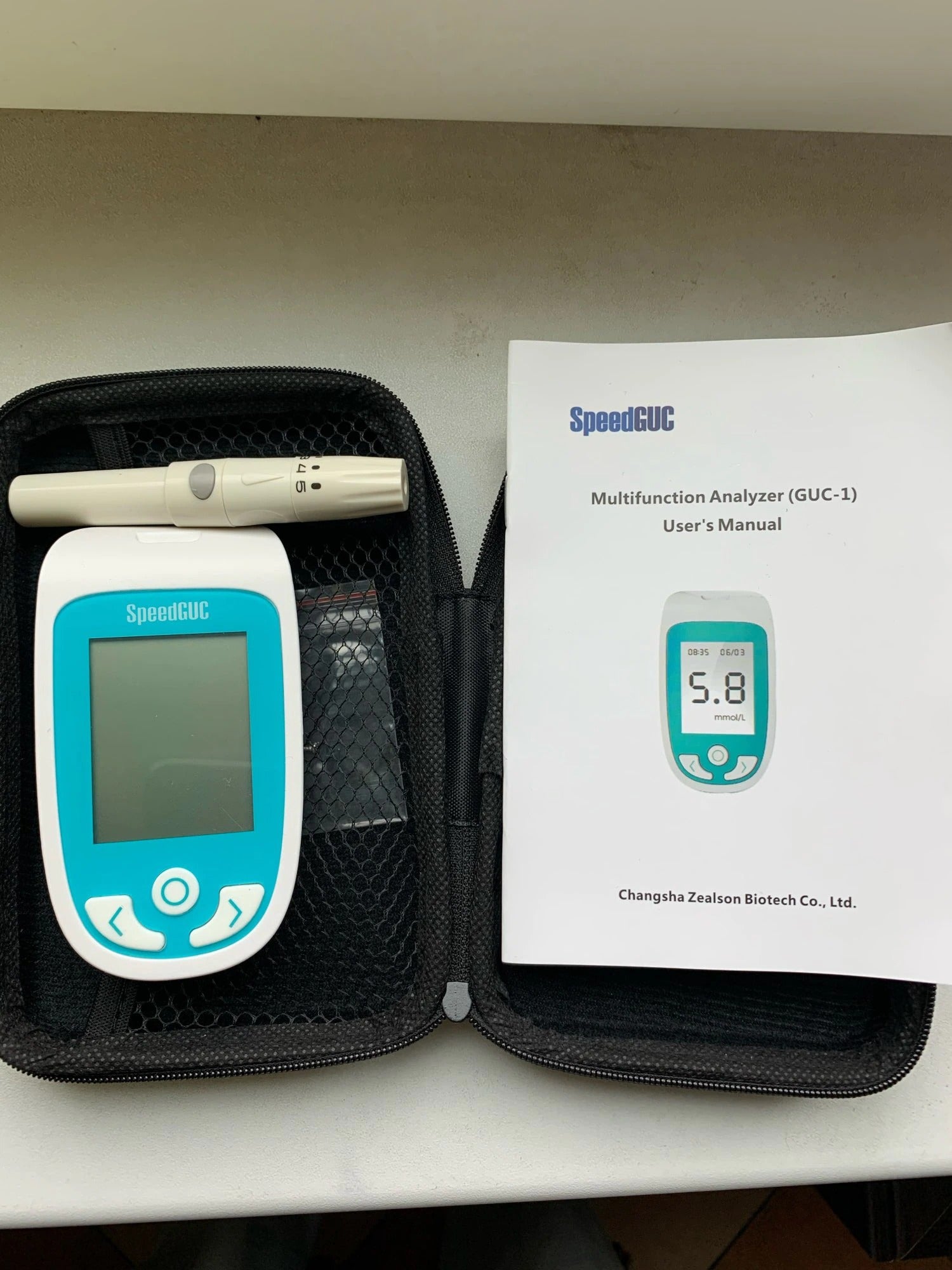 3 In 1 Monitor (Cholesterol-Glucose-Uric Acid) Complete Set Includes Lancing Device And Lancets photo review