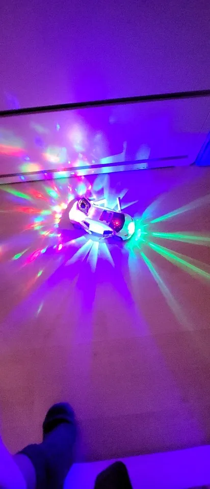 360 Rotating Light Up Police Car Toy photo review