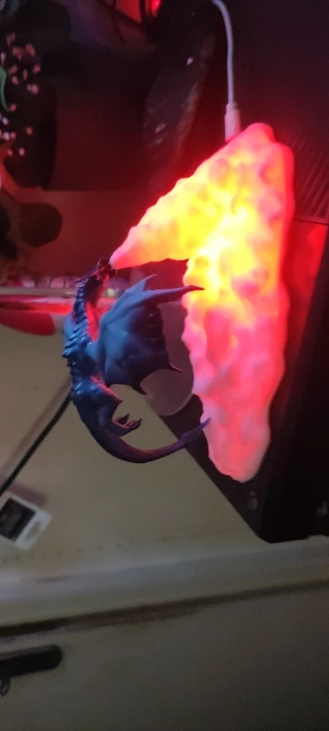 3D Fire Breathing Dragon Night Lamp photo review