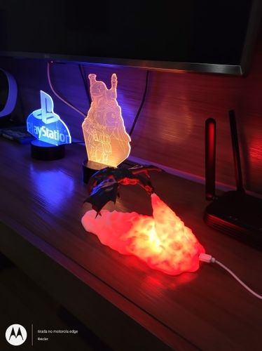 3D Fire Breathing Dragon Night Lamp photo review