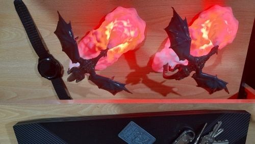 3D Fire Breathing Dragon Night Lamp photo review