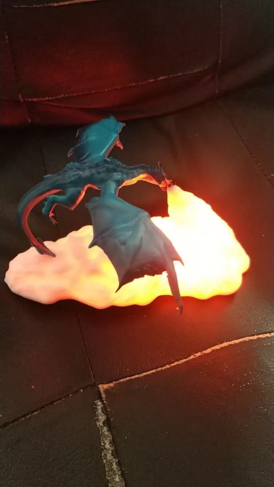 3D Fire Breathing Dragon Night Lamp photo review