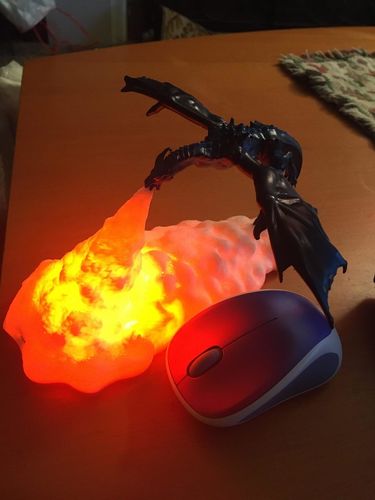 3D Fire Breathing Dragon Night Lamp photo review