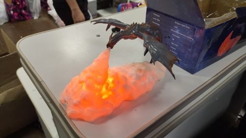 3D Fire Breathing Dragon Night Lamp photo review