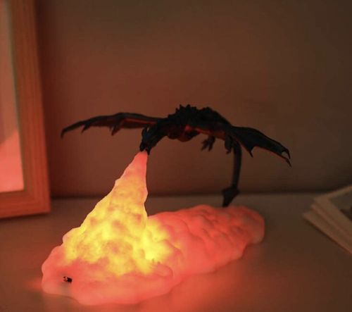 3D Fire Breathing Dragon Night Lamp photo review