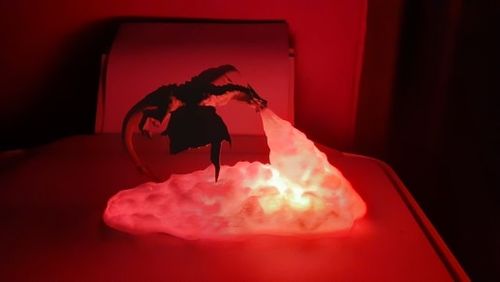 3D Fire Breathing Dragon Night Lamp photo review