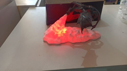 3D Fire Breathing Dragon Night Lamp photo review