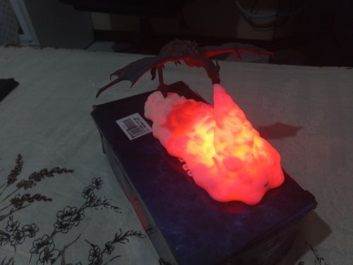 3D Fire Breathing Dragon Night Lamp photo review