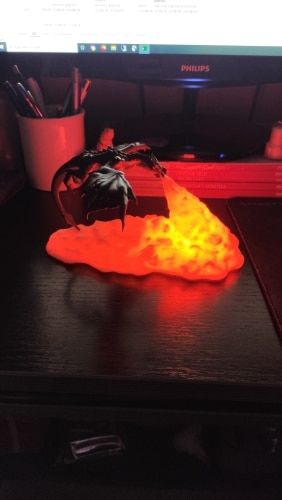 3D Fire Breathing Dragon Night Lamp photo review