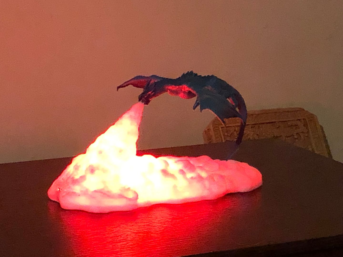 3D Fire Breathing Dragon Night Lamp photo review