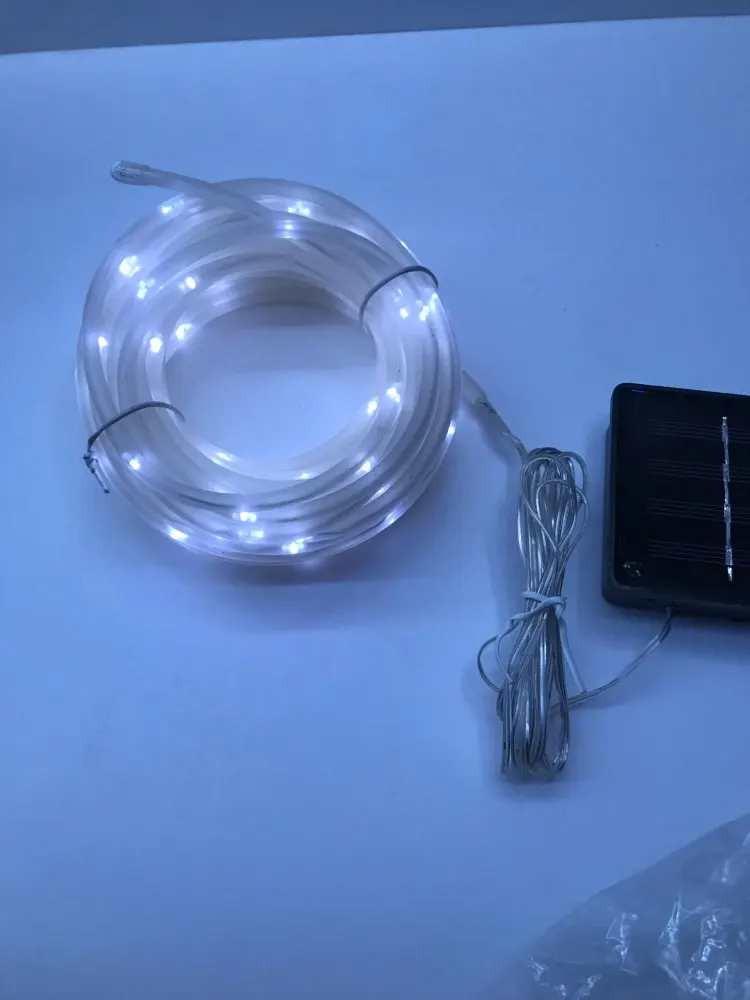 40ft Solar Garden Pathway Light Strips photo review