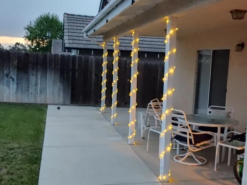 40ft Solar Garden Pathway Light Strips photo review