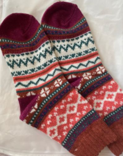 5 Paar norwegische Wintersocken photo review