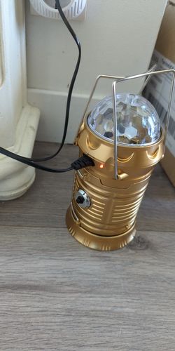 6 In 1 Portable Outdoor Led Camping Lantern With Fan Solar Design Fan Function photo review