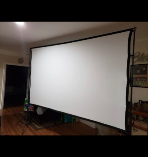 60 To 150 Inch Portable Outdoor Movie Screen photo review