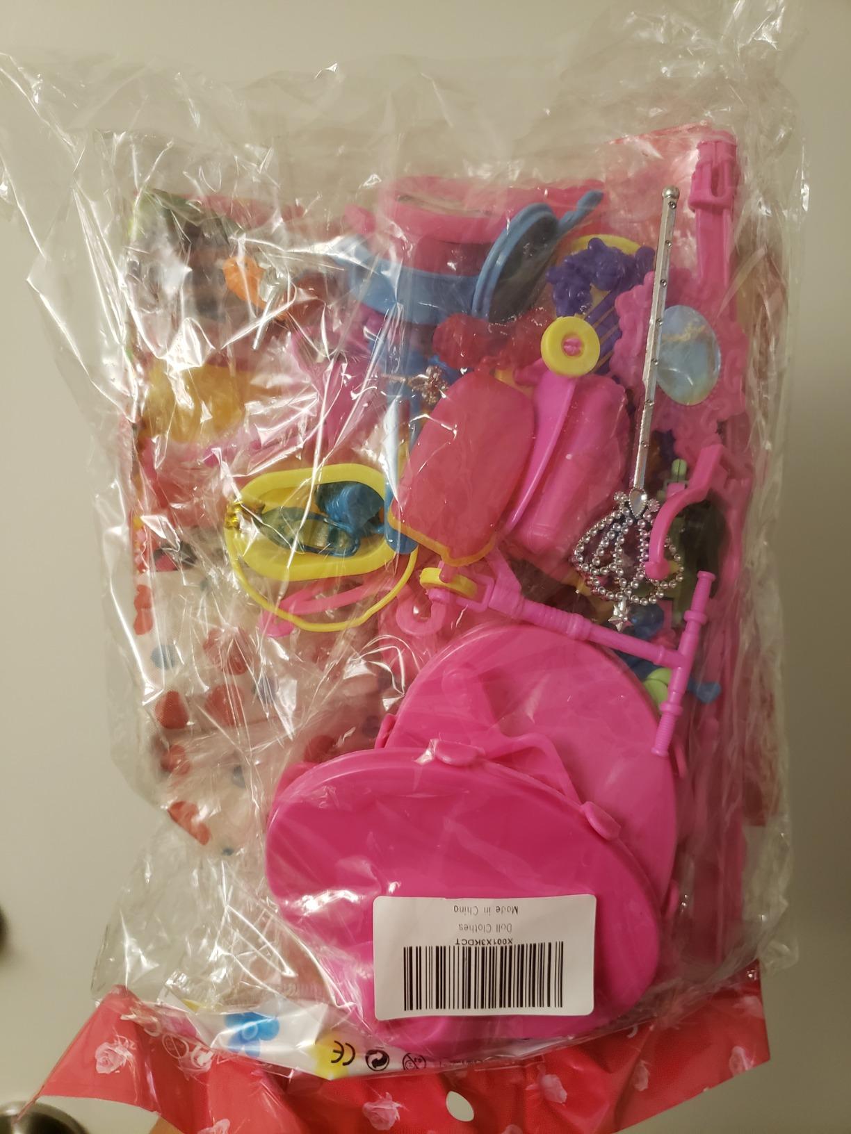 85Pcs Barbie Doll Accessories photo review