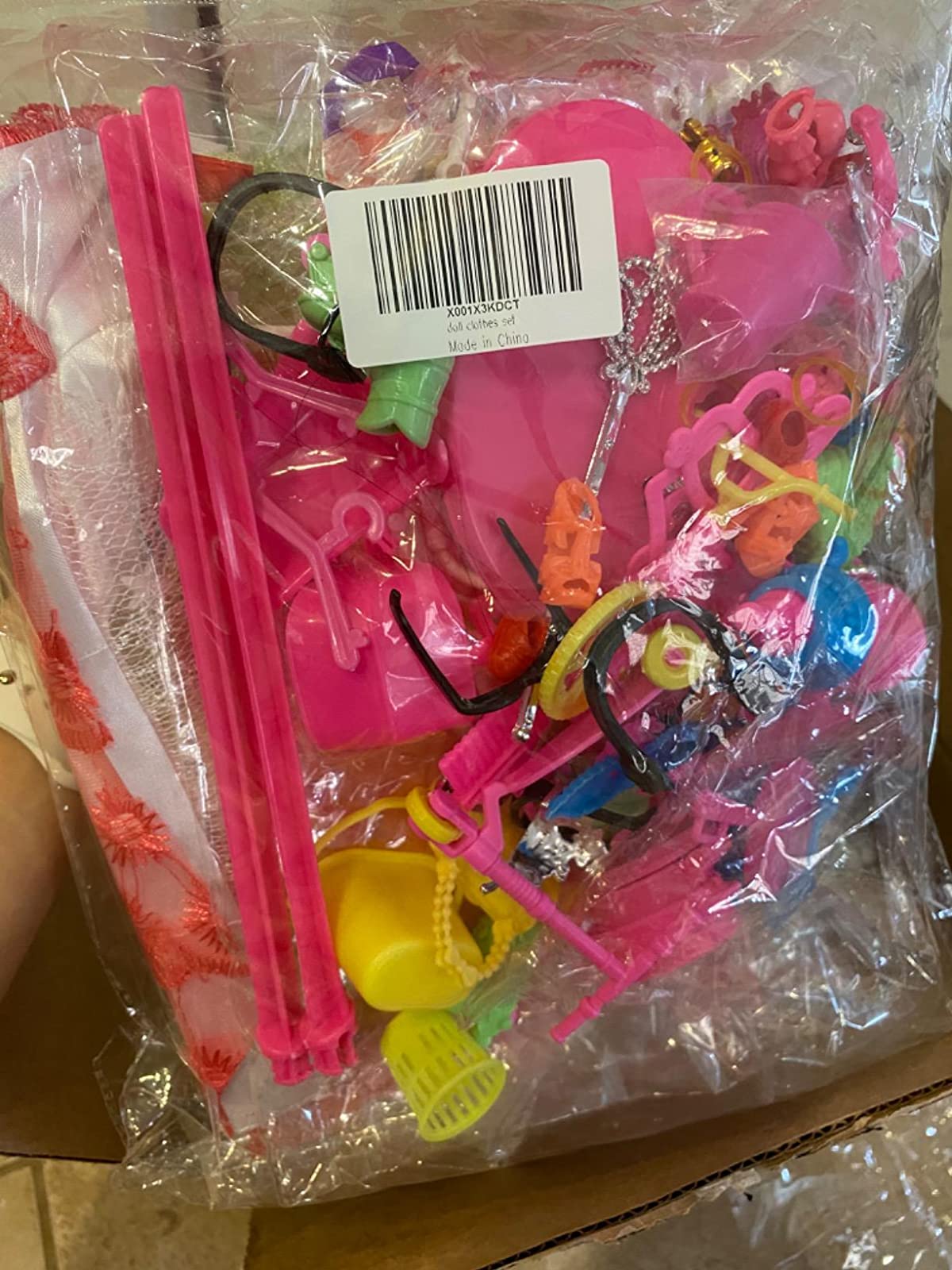 85Pcs Barbie Doll Accessories photo review