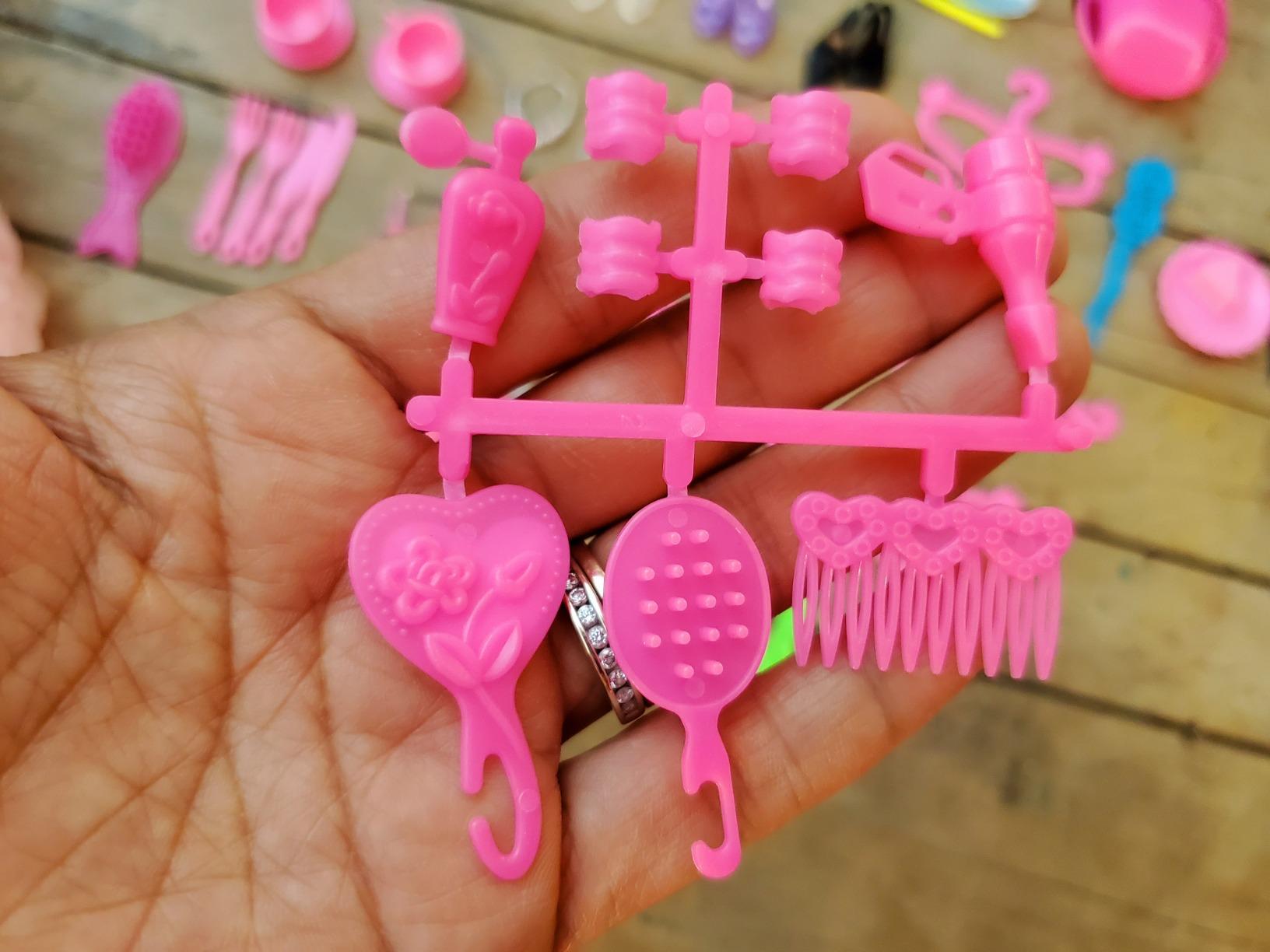 85Pcs Barbie Doll Accessories photo review