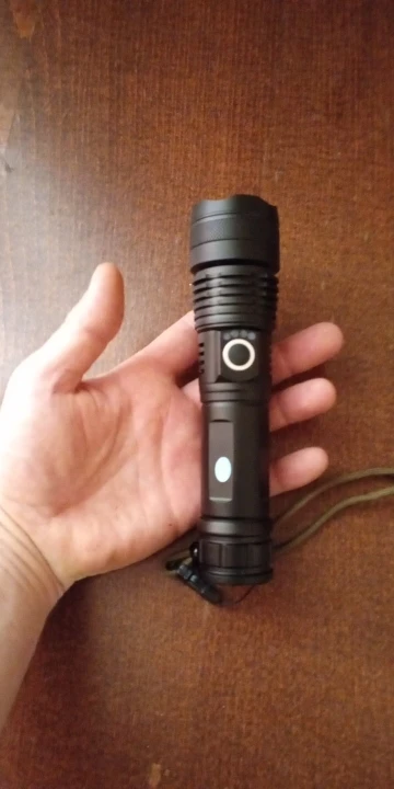 90000 Lumens Xhp50.2 Most Powerful Flashlight photo review