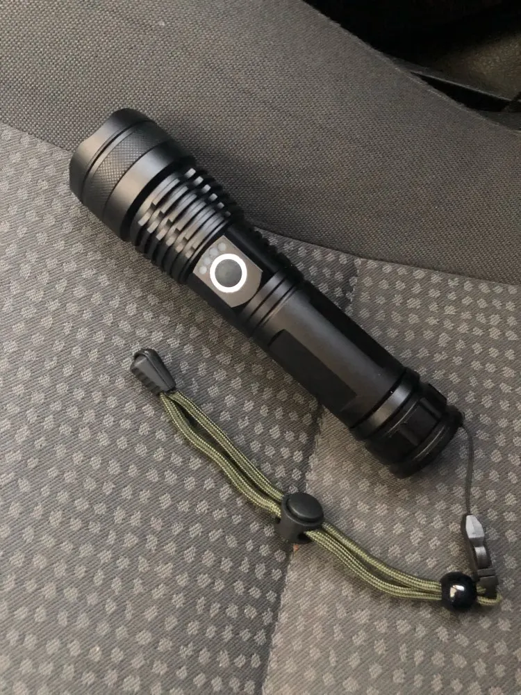 90000 Lumens Xhp50.2 Most Powerful Flashlight photo review