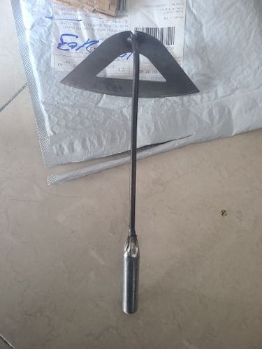All Manganese Steel Gardening Hand Held Hoe All Steel Hardened Hollow Hoe photo review