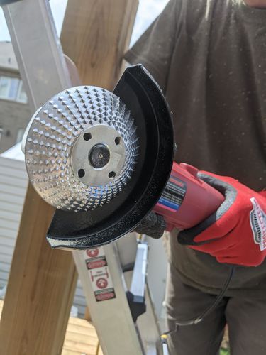 Angle Grinder Wood Blade photo review