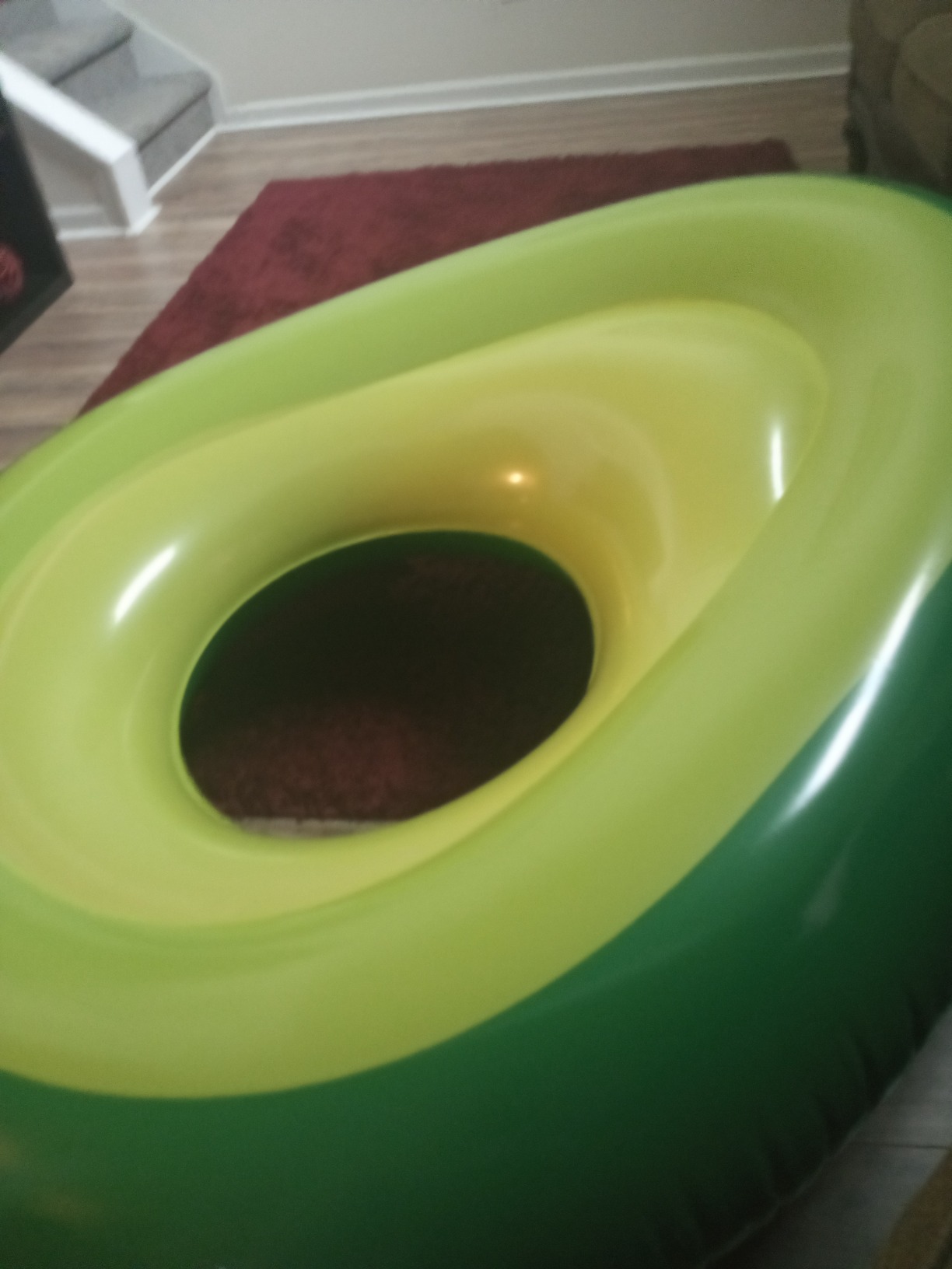 Avocado Inflatable Swimming Ring Pool Float photo review