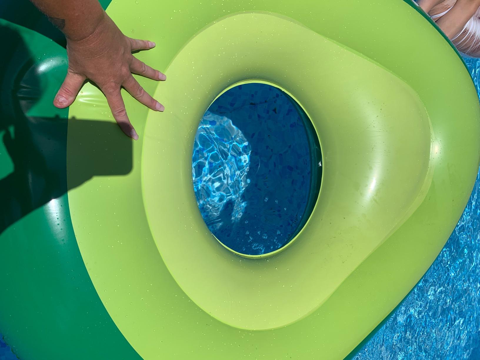 Avocado Inflatable Swimming Ring Pool Float photo review