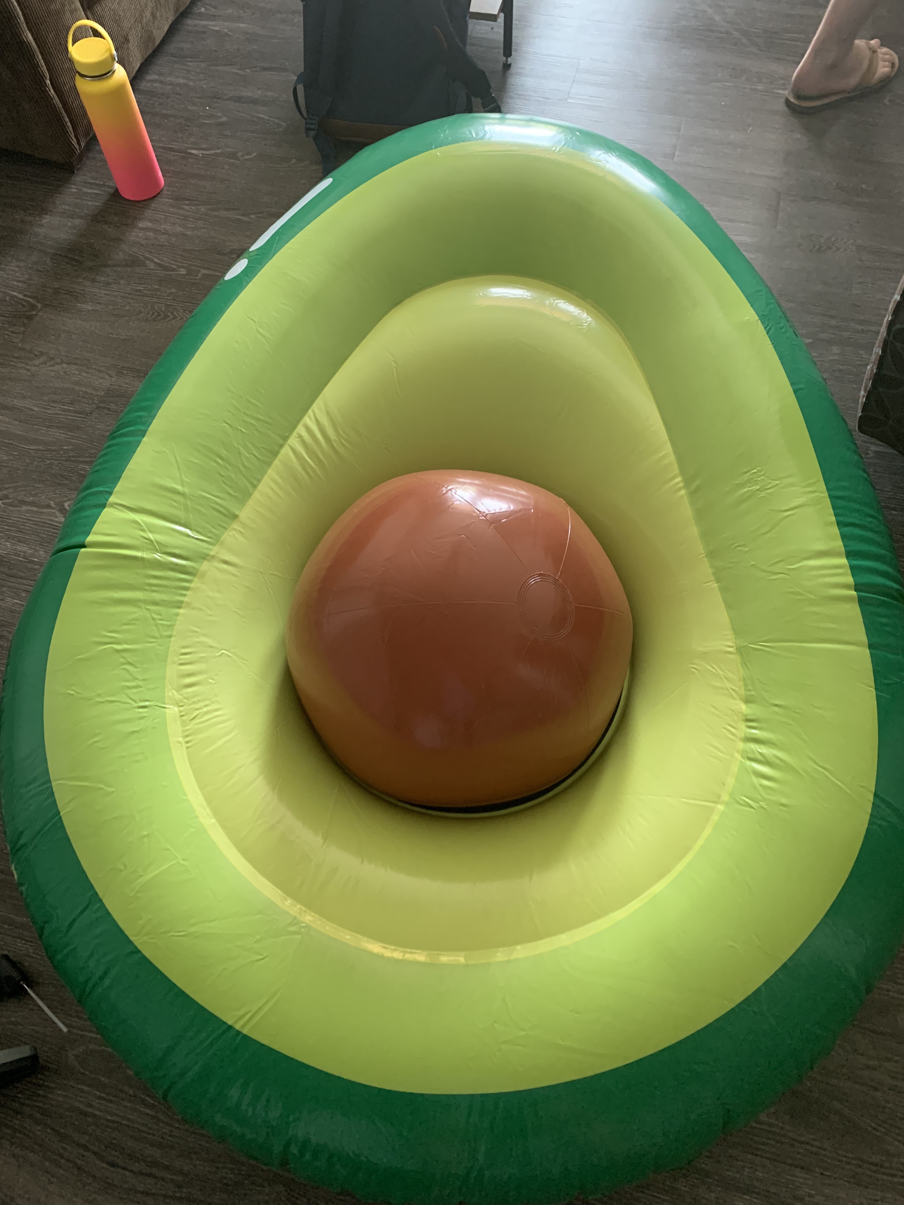 Avocado Inflatable Swimming Ring Pool Float photo review