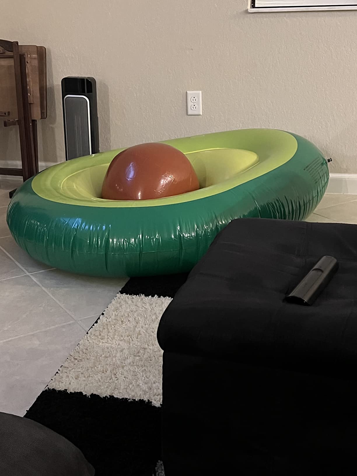 Avocado Inflatable Swimming Ring Pool Float photo review