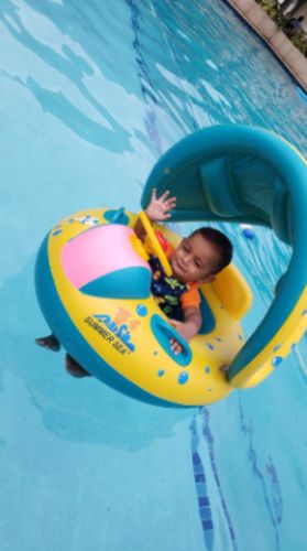 Baby Infant Swimming Pool Float photo review