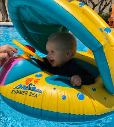 Baby Infant Swimming Pool Float photo review