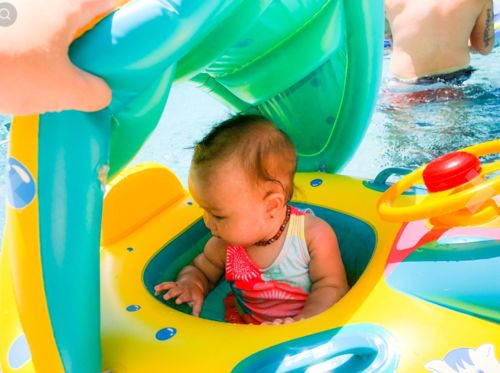 Baby Infant Swimming Pool Float photo review