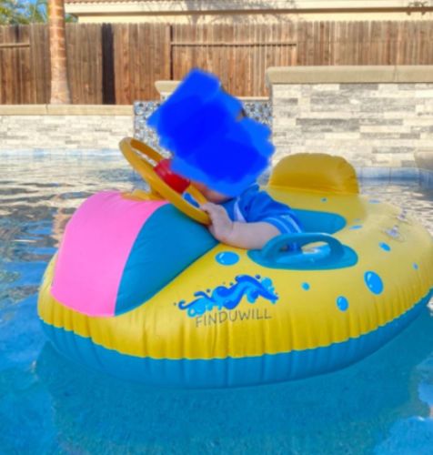 Baby Infant Swimming Pool Float photo review