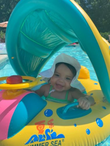 Baby Infant Swimming Pool Float photo review