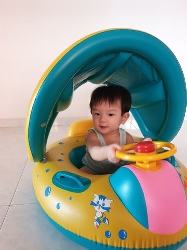 Baby Infant Swimming Pool Float photo review