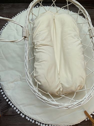 Baby Nest Bed Crib Newborn Baby Nest Cot Cribs Infant Portable Cotton Crib Travel Cradle Cushion photo review