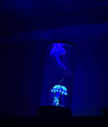 Bedside Hypnotic Jellyfish Lamp Aquarium photo review