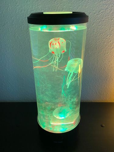 Bedside Hypnotic Jellyfish Lamp Aquarium photo review