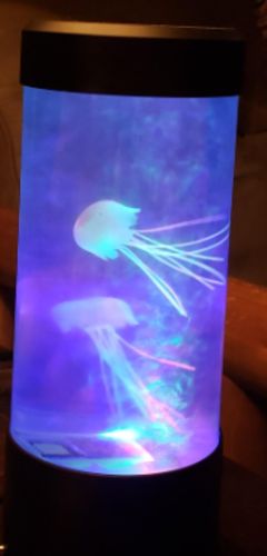 Bedside Hypnotic Jellyfish Lamp Aquarium photo review