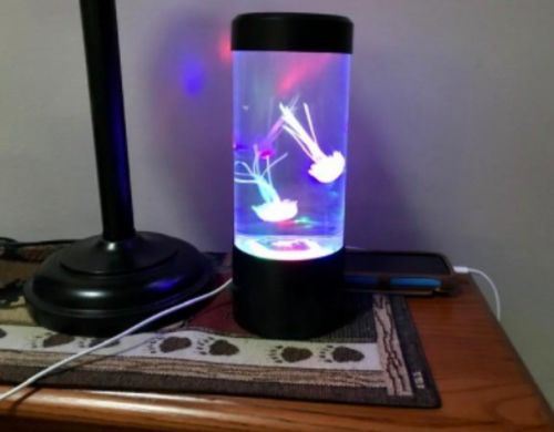 Bedside Hypnotic Jellyfish Lamp Aquarium photo review