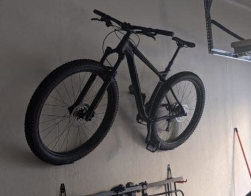 Bicycle Rack Wall Metal Hook Bicycle Mountain Bike Wall Bracket Road Bike Wall Rack photo review