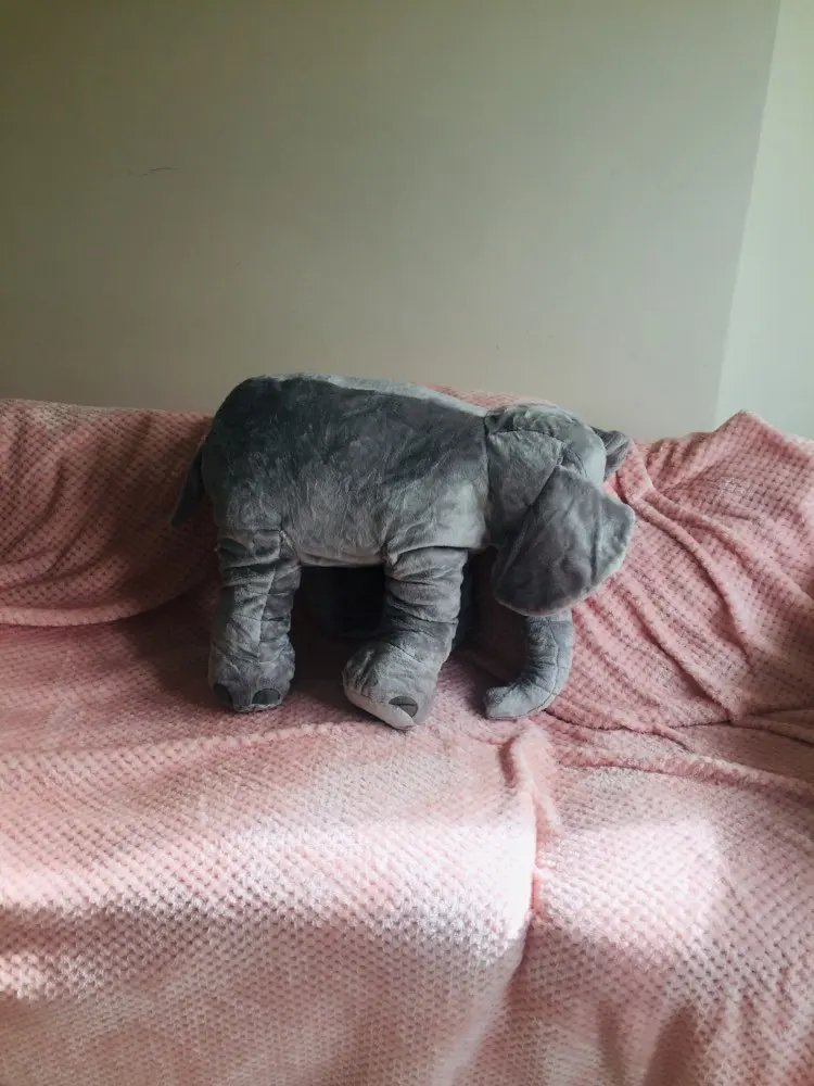 Big Elephant Plush Sleeping Toy | Machine Washable photo review