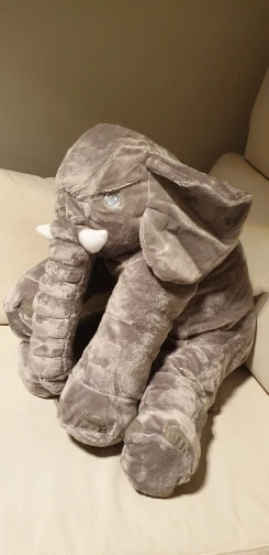 Big Elephant Plush Sleeping Toy | Machine Washable photo review