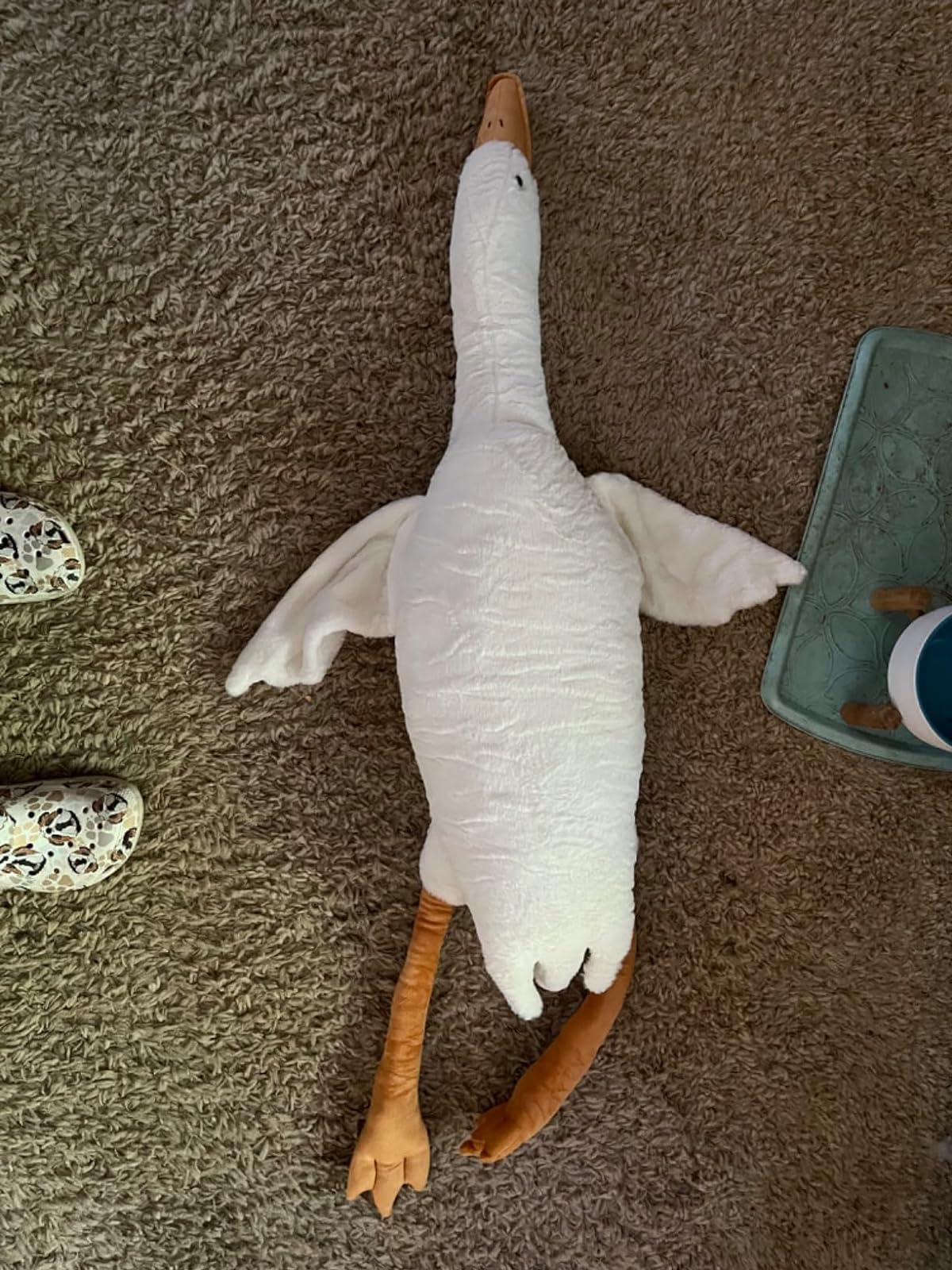 Bruce The Goose Giant Weighted Plush Toy photo review