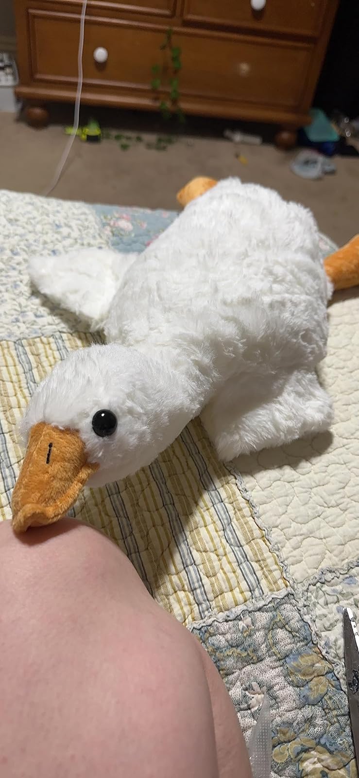 Bruce The Goose Giant Weighted Plush Toy photo review