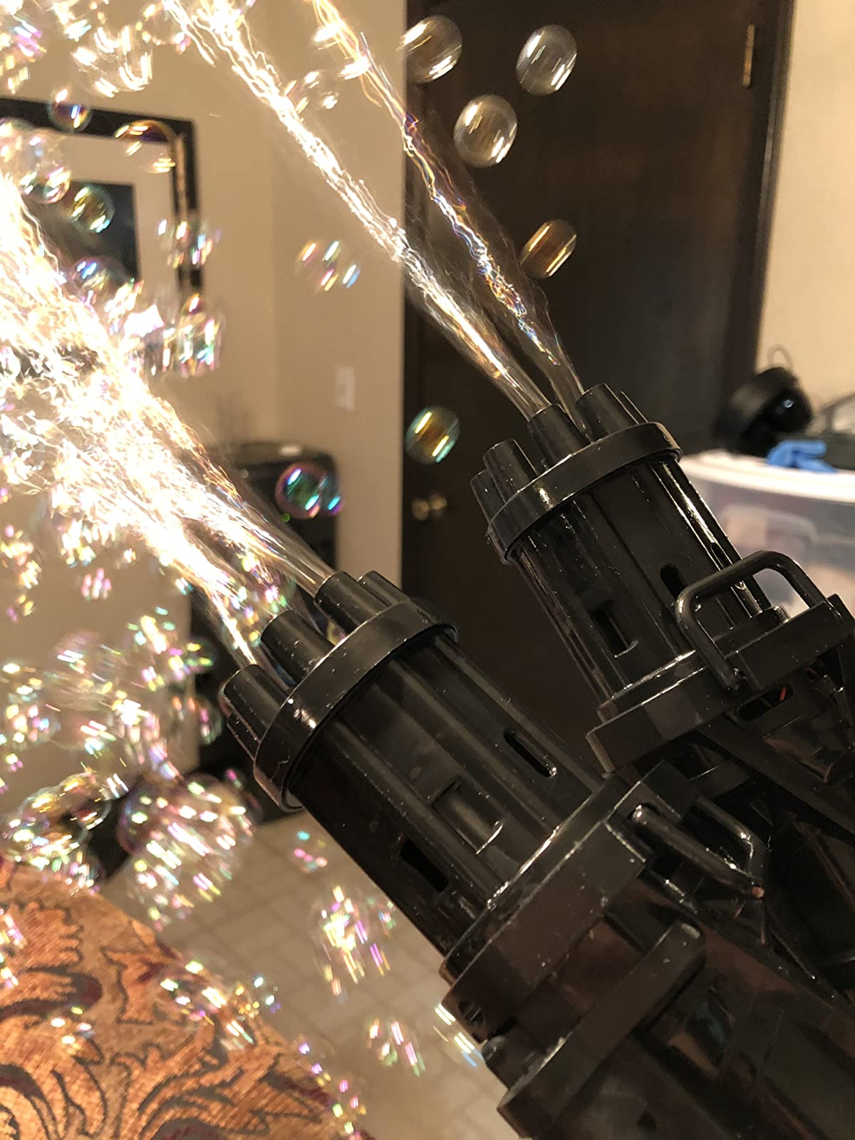 Gatling Bubble Machine Gun photo review